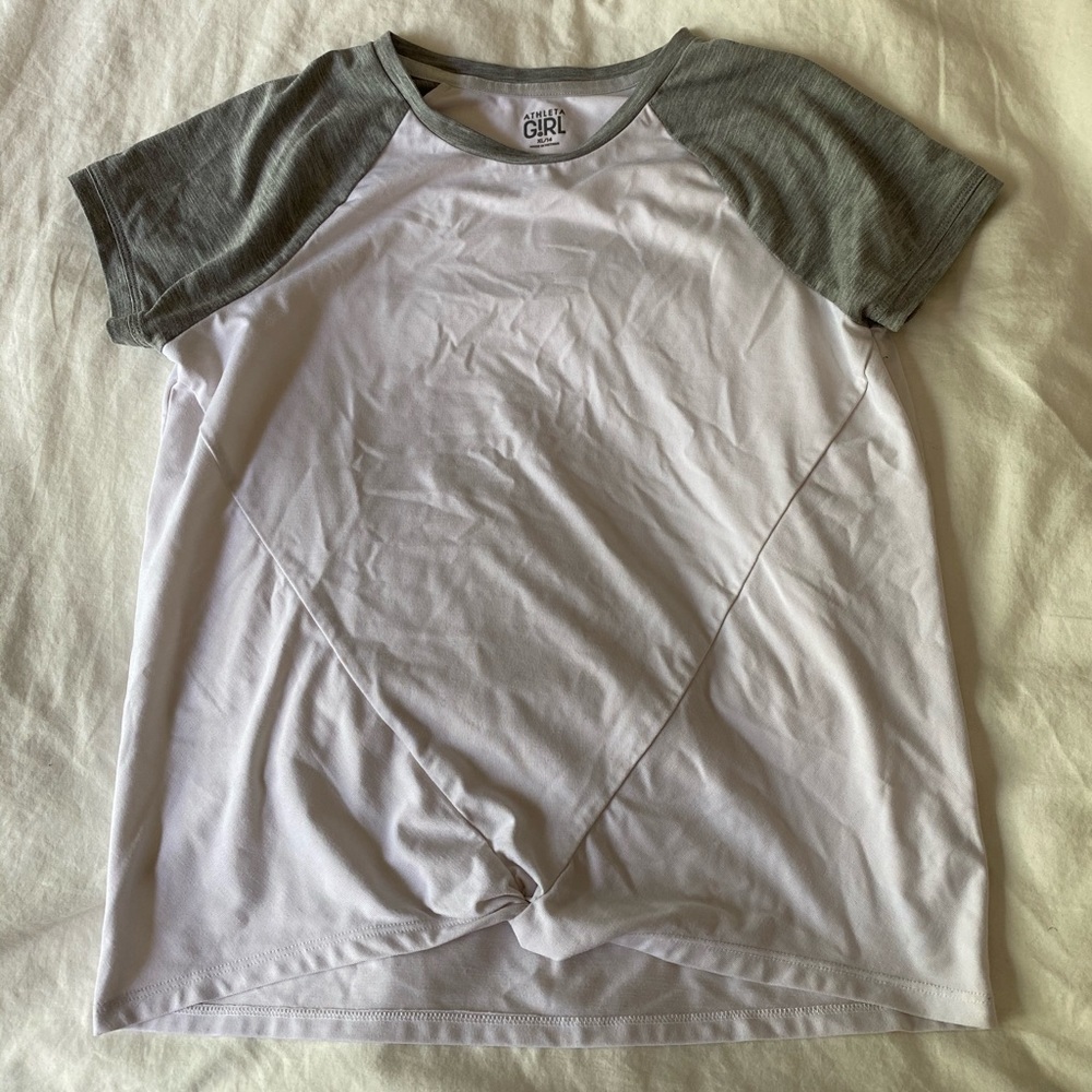 COPY - 3/$15 Athleta girl twist front t shirt
